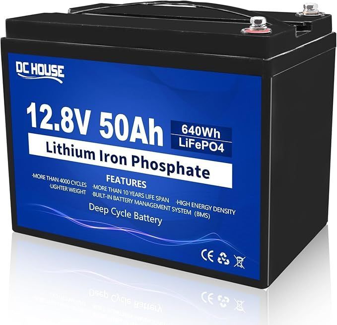Original DC HOUSE 50AH LITHIUM ACCU