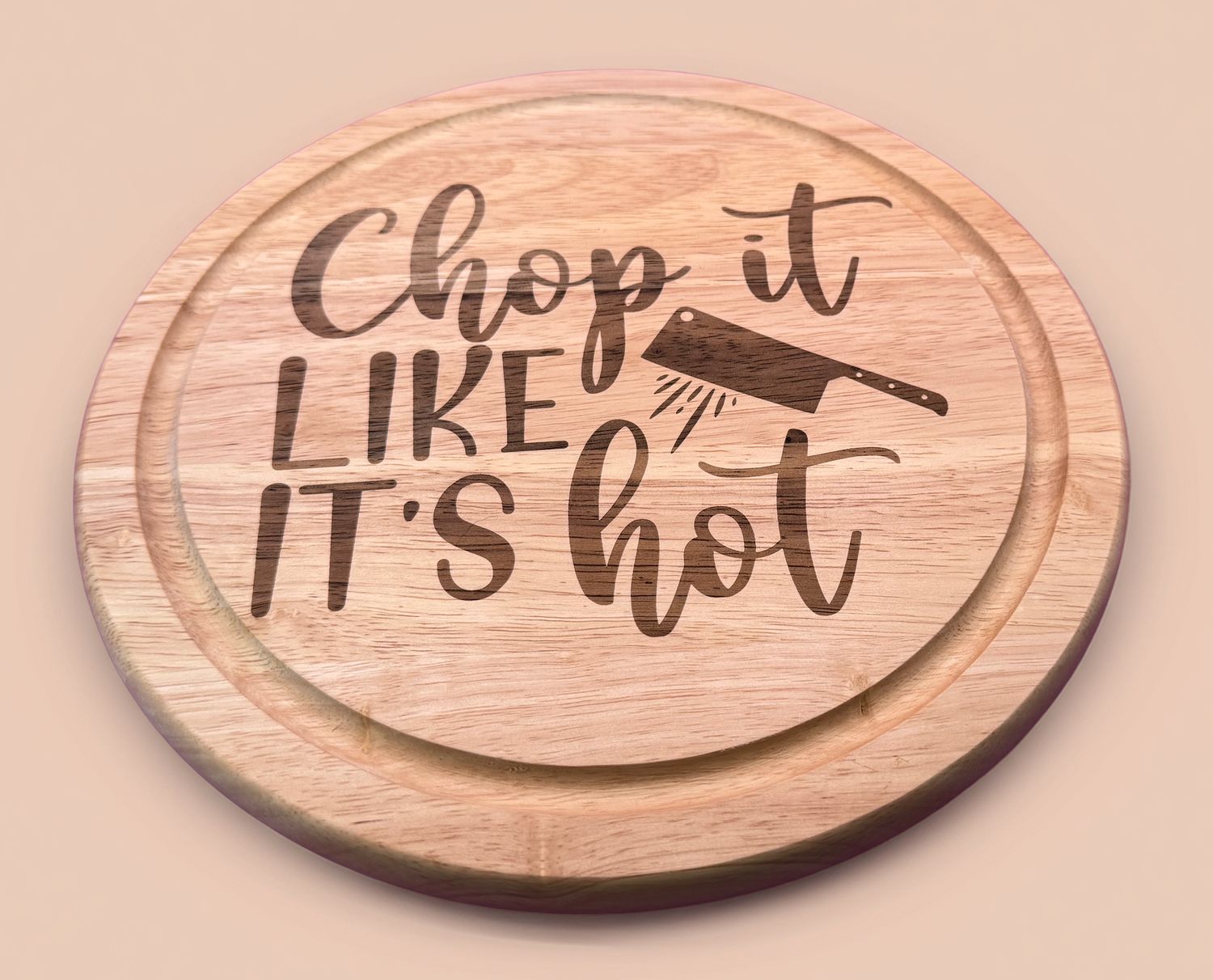 Chop It Like It's Hot - Kitchen Chopping Board
