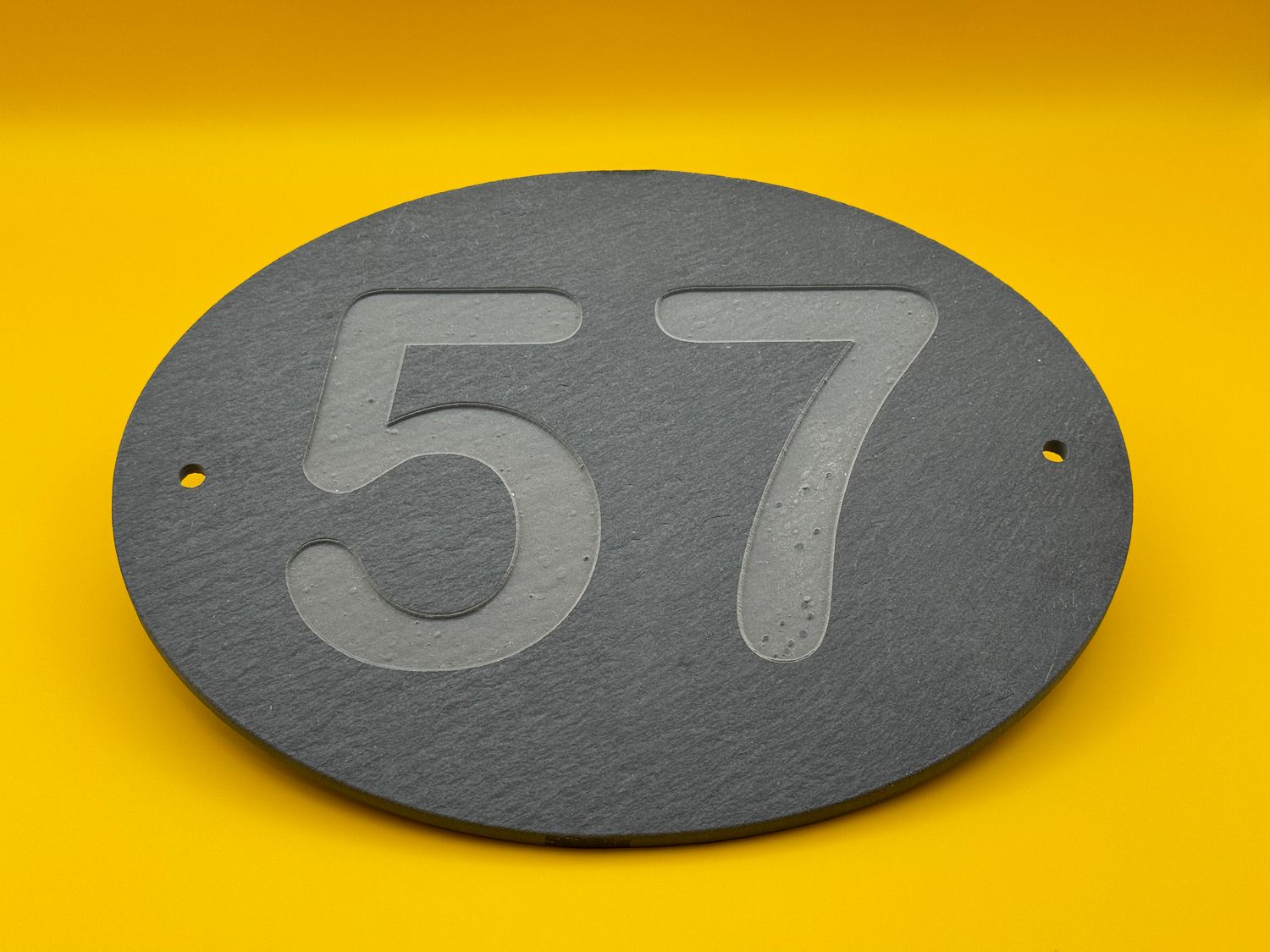 Oval House Number / Name Sign