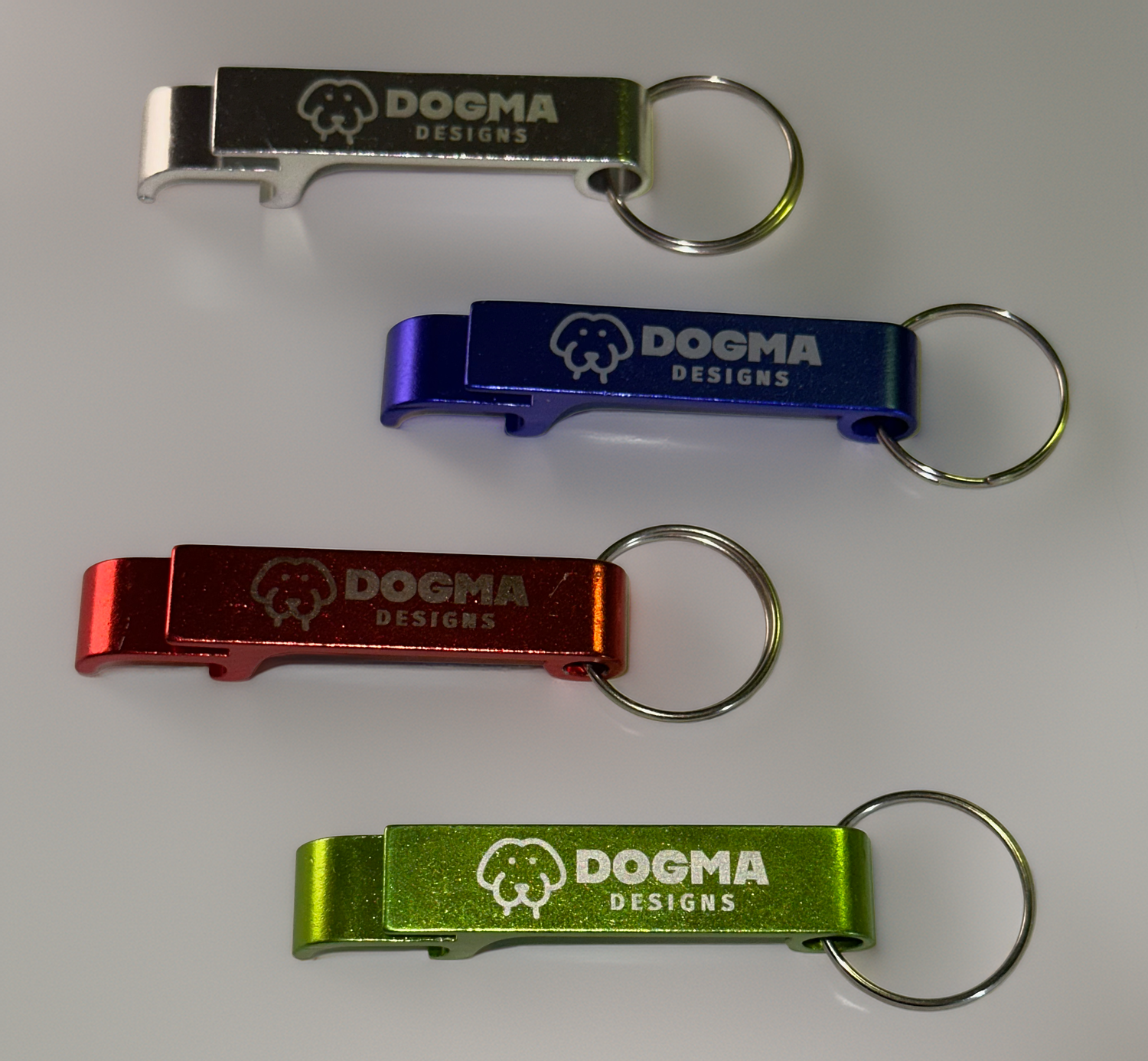 Personalised Metal Bottle Opener Keyring