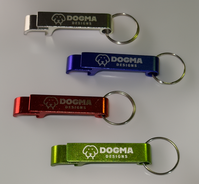 Personalised Metal Bottle Opener Keyring