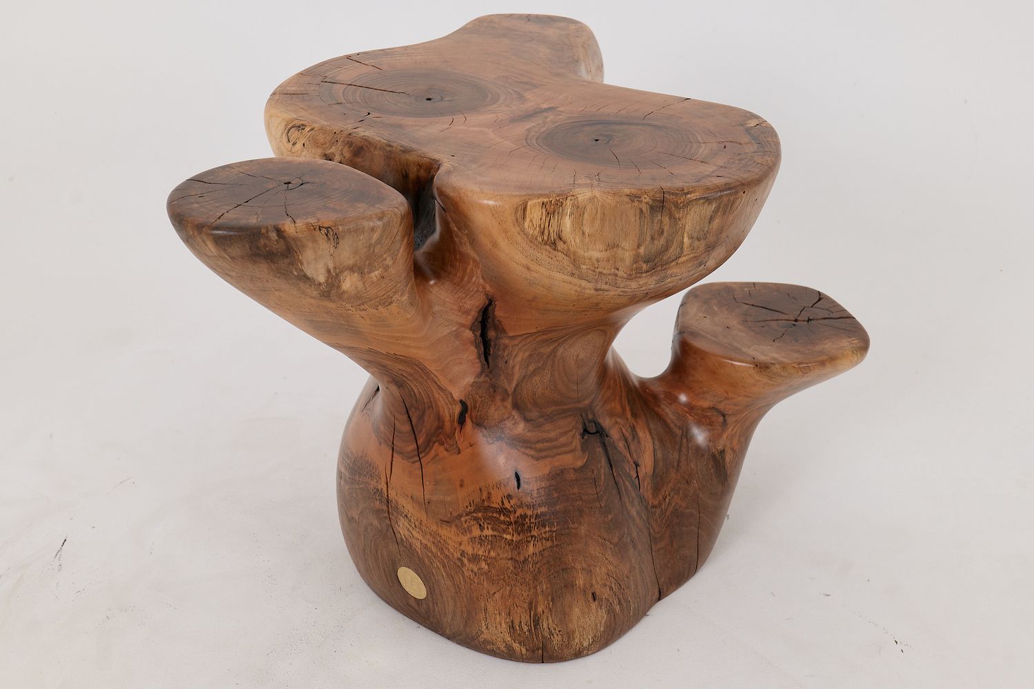 Leszy, Branching Side Table – Organic Motion in Solid Wood Leszy, Branching Side Table – Organic Motion in Solid Wood