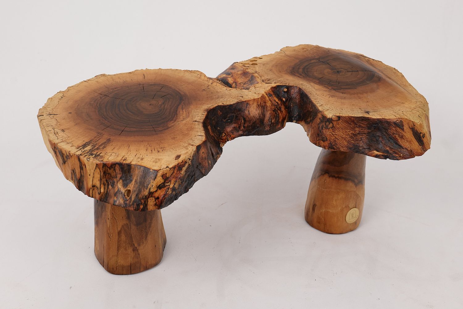 Leszy, Unique Walnut Side Table Leszy, Unique Walnut Side Table