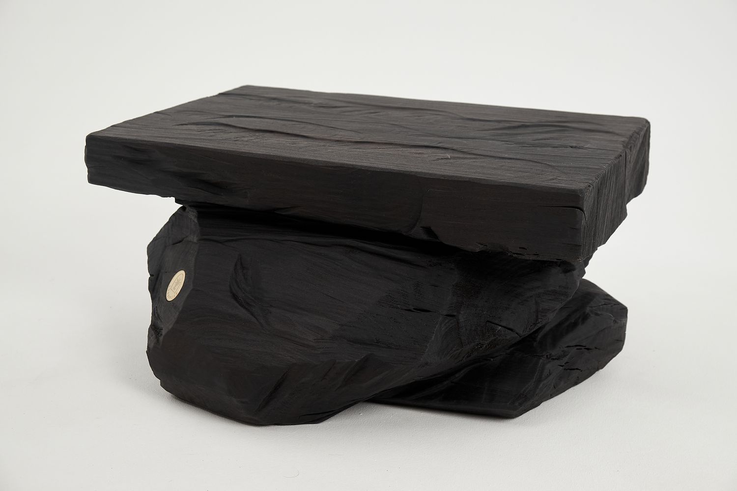 Jownik, Charred Sculptural Side Table Jownik, Charred Sculptural Side Table