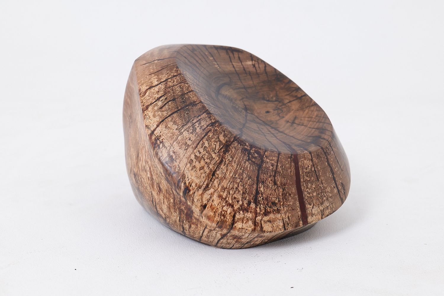 Still Stand Abstract Wood Sculpture, Chainsaw Carved, Walnut, Still Stand Abstract Wood Sculpture, Chainsaw Carved, Walnut,