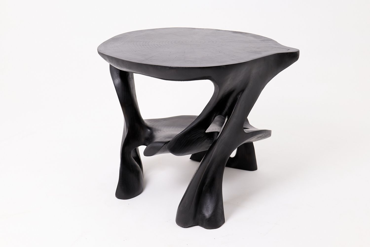 Sculptural Coffee Table, Solid Wood, Contemporary Design, Handmade Sculptural Coffee Table, Solid Wood, Contemporary Design, Handmade