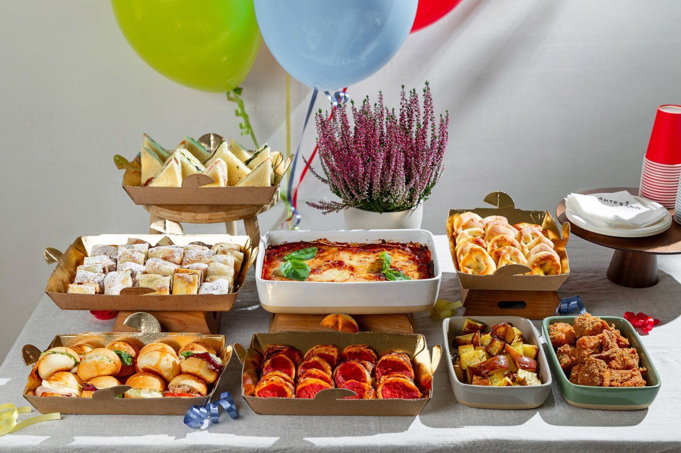 MENU LIGHT LUNCH PREMIUM | 10 persone