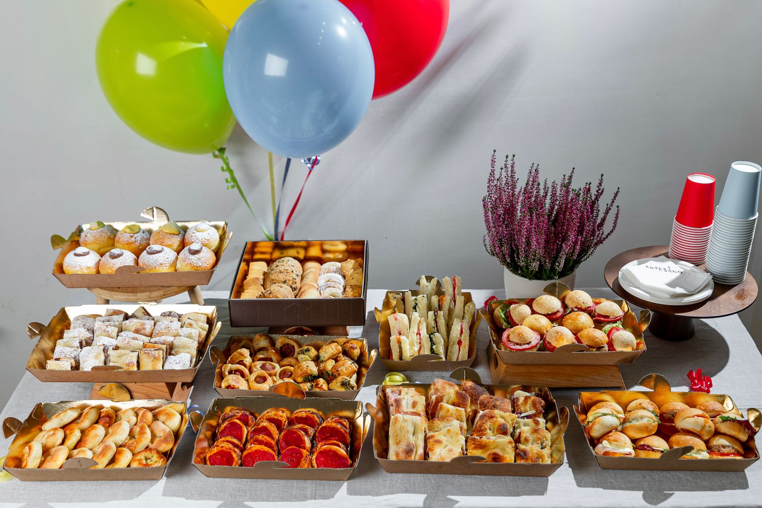 MENU MERENDA PREMIUM | 10 persone
