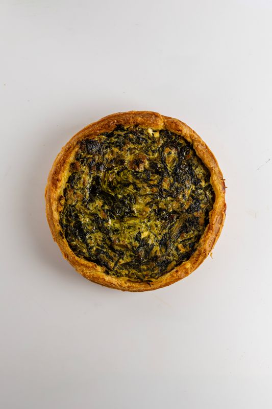 TORTA RUSTICA  SCAROLA E OLIVE