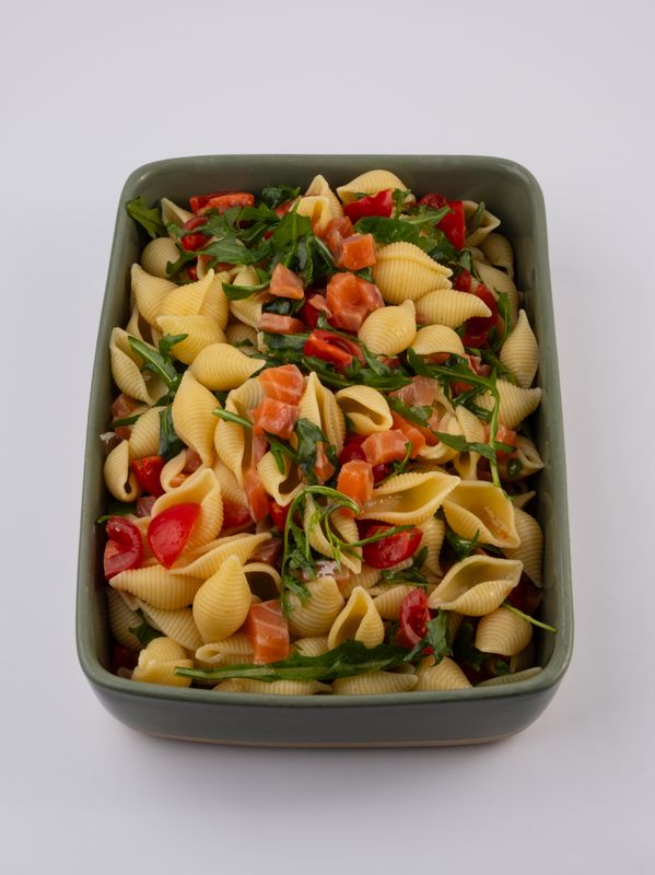 salmone, rucola e datterini | 6 porzioni