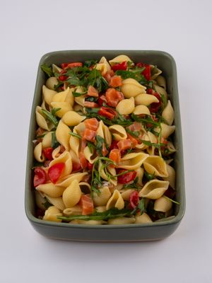 salmone, rucola e datterini | 6 porzioni