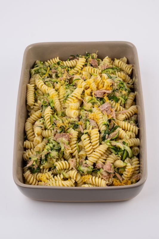Tonno, zucchine e limone | 6 porzioni