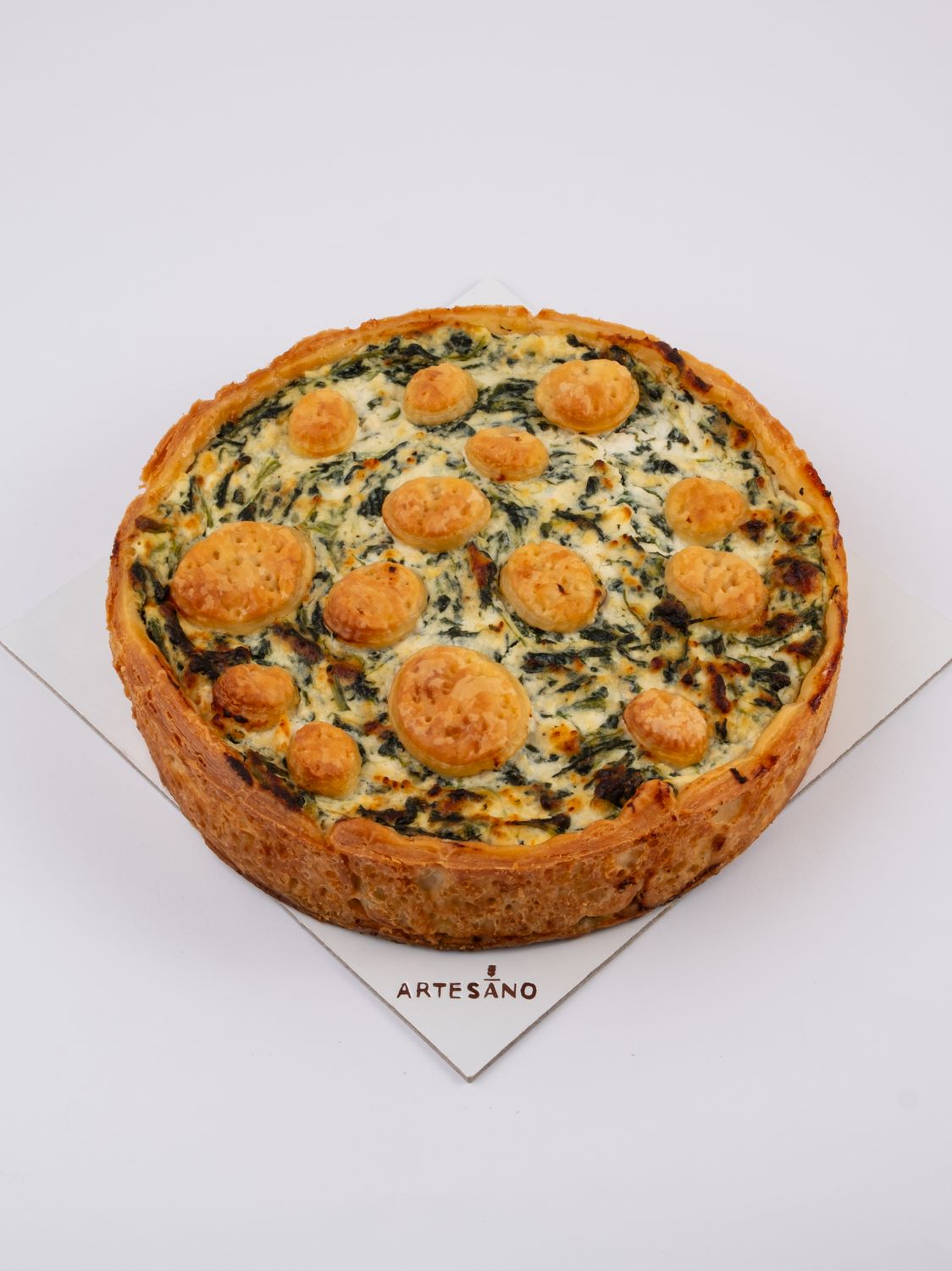 TORTA RUSTICA  SPINACI E PROVOLA
