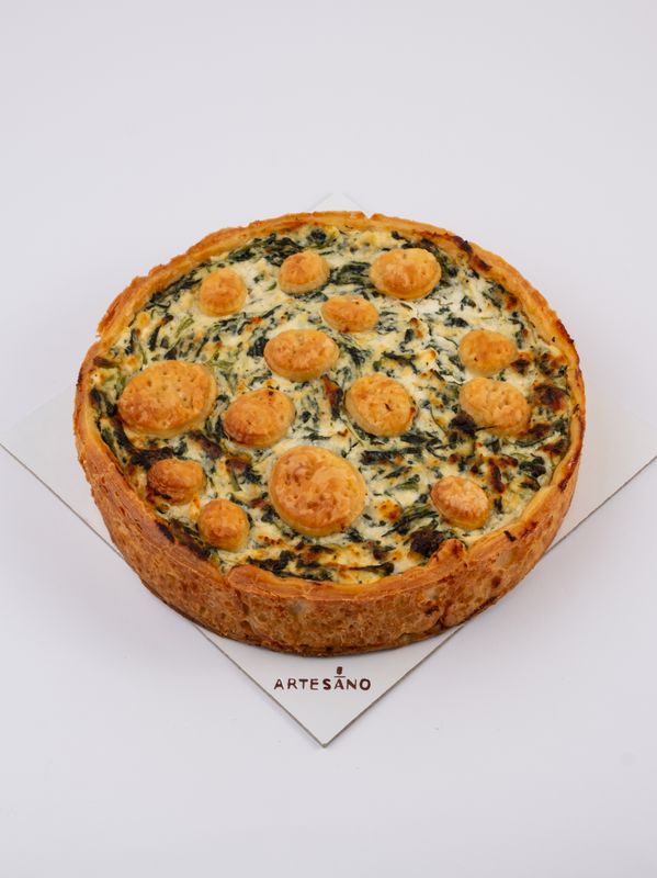 TORTA RUSTICA  SPINACI E PROVOLA