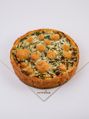 TORTA RUSTICA  SPINACI E PROVOLA