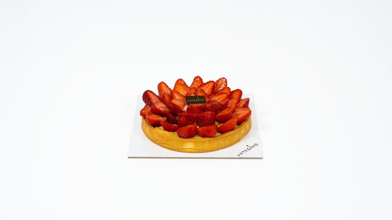 CROSTATA CREMA E FRAGOLE  | 10 porzioni