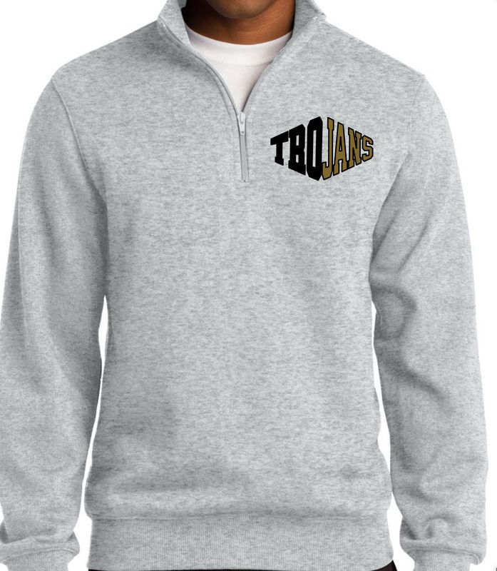 Unisex 1/4 Zip Sweatshirt