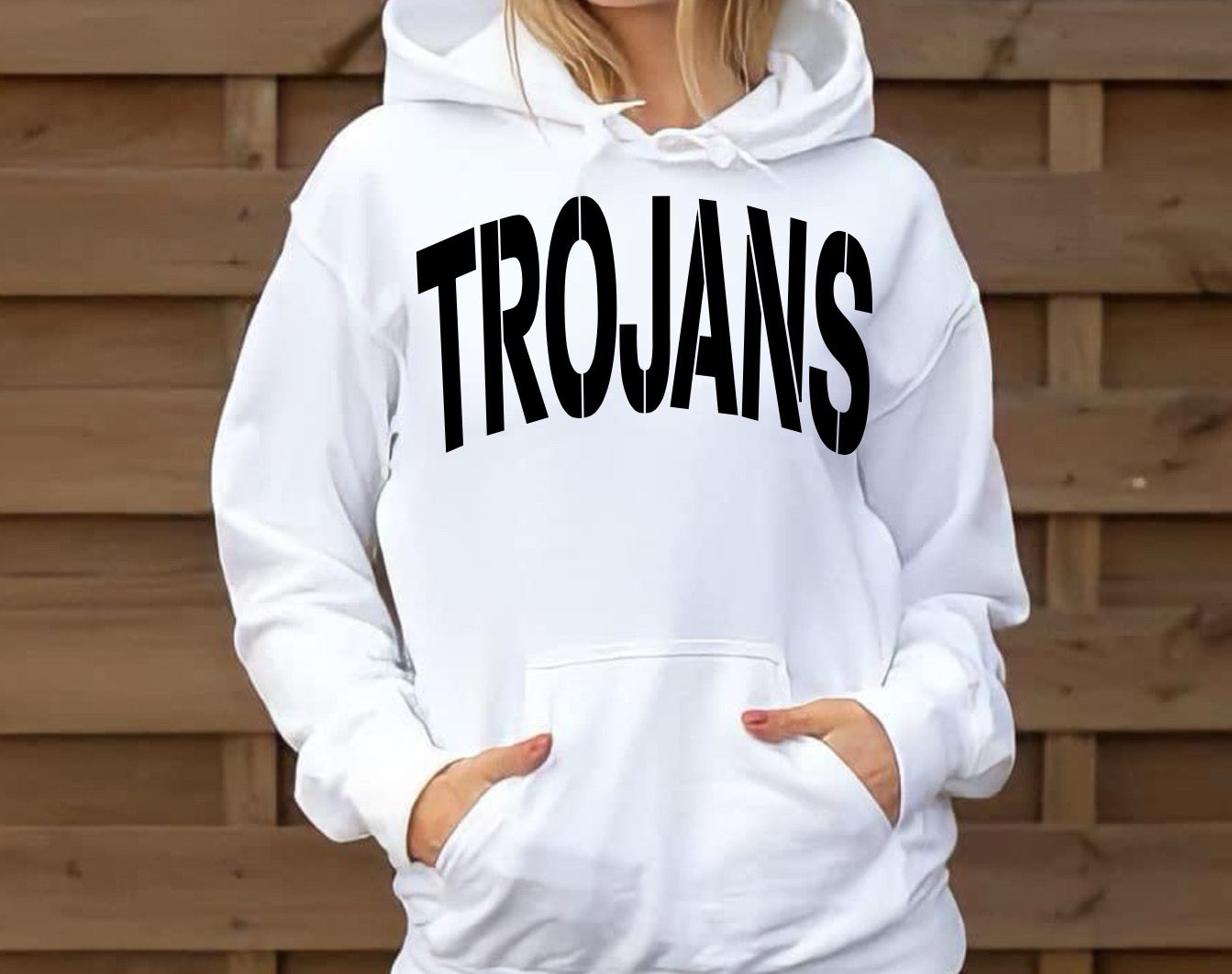 Trojans Block Tee