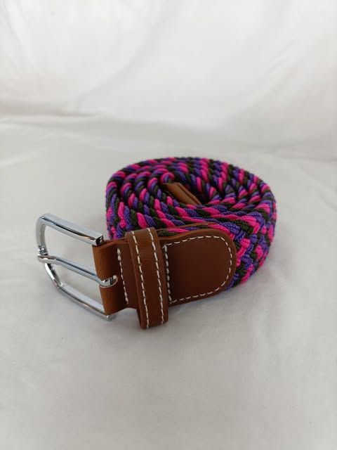 Pink/Purple/Green and Black