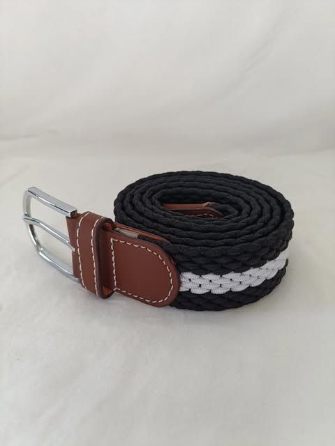 Black with White stripe