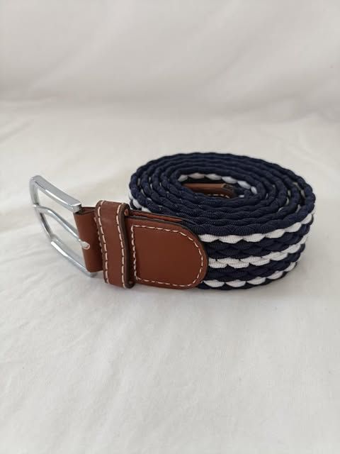 Navy and White