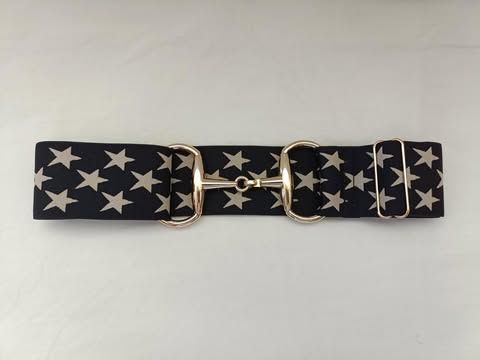 Black with white stars