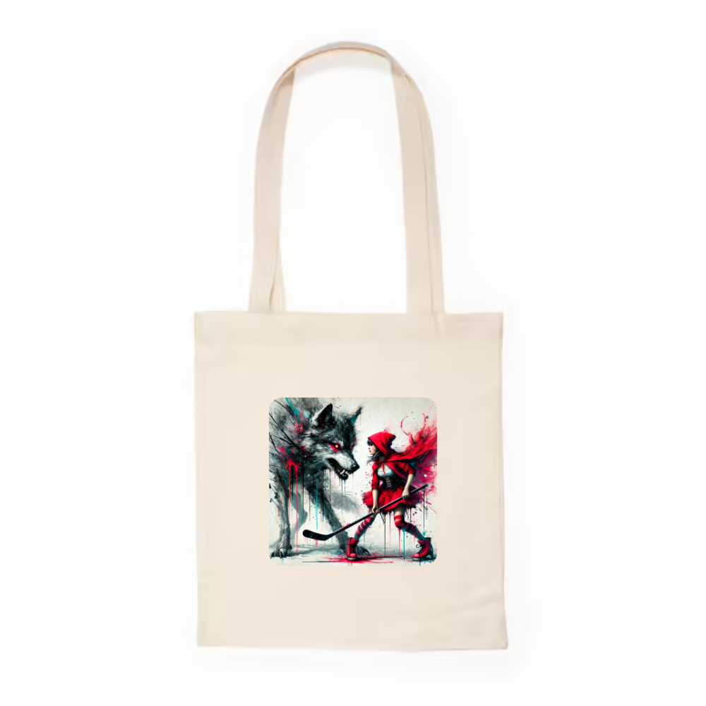 Face Off - Eco-friendly cotton tote bag