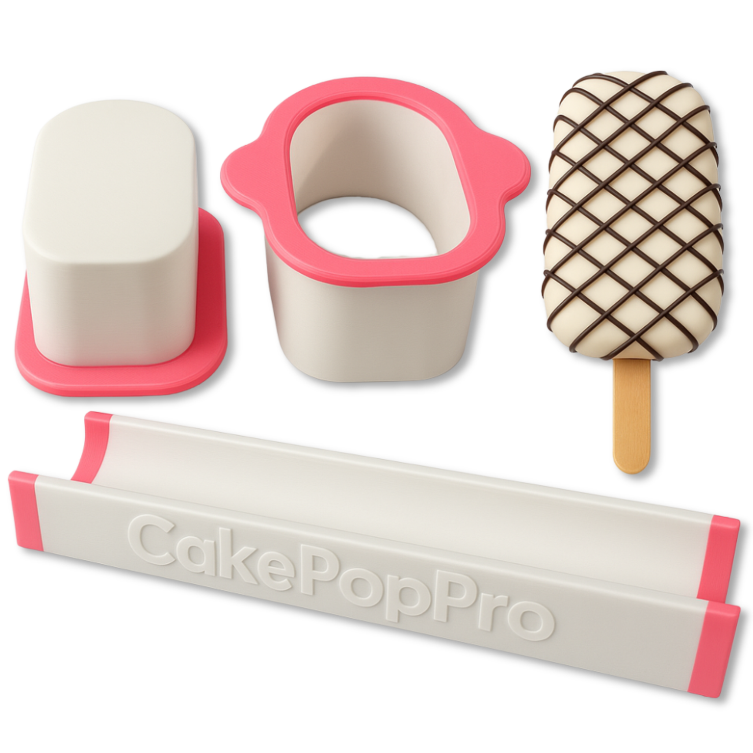 Cakesicle Cake Pop Cutter with Tray