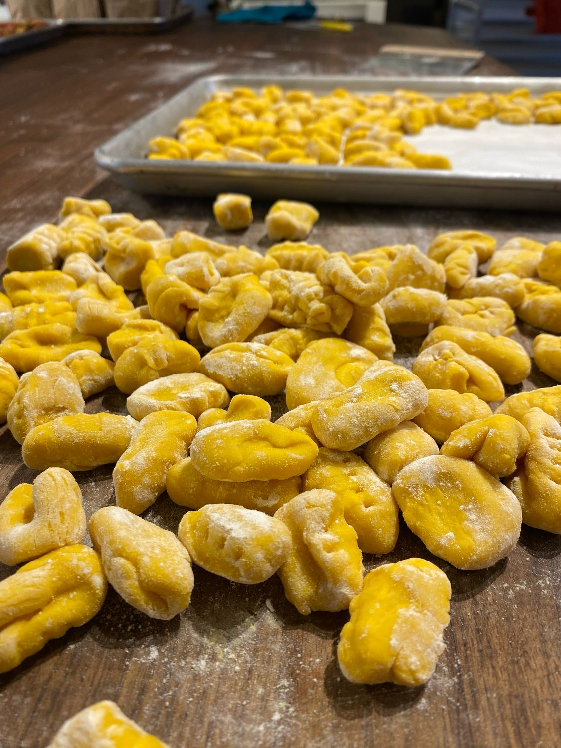 Diner express-Gnocchi à la courge, sauce tomate et parmesan