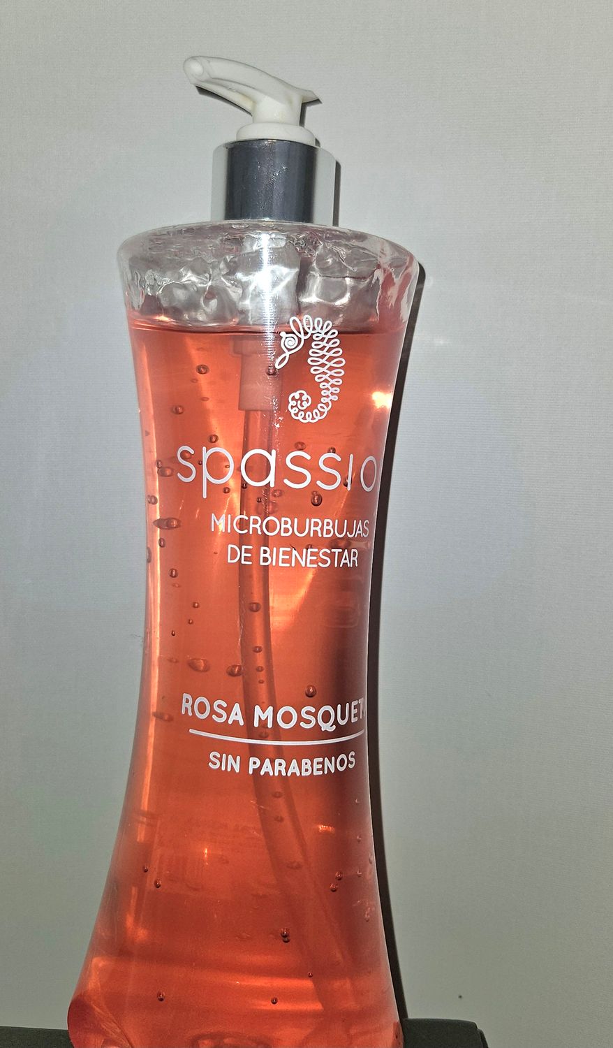 gel douche a la rose