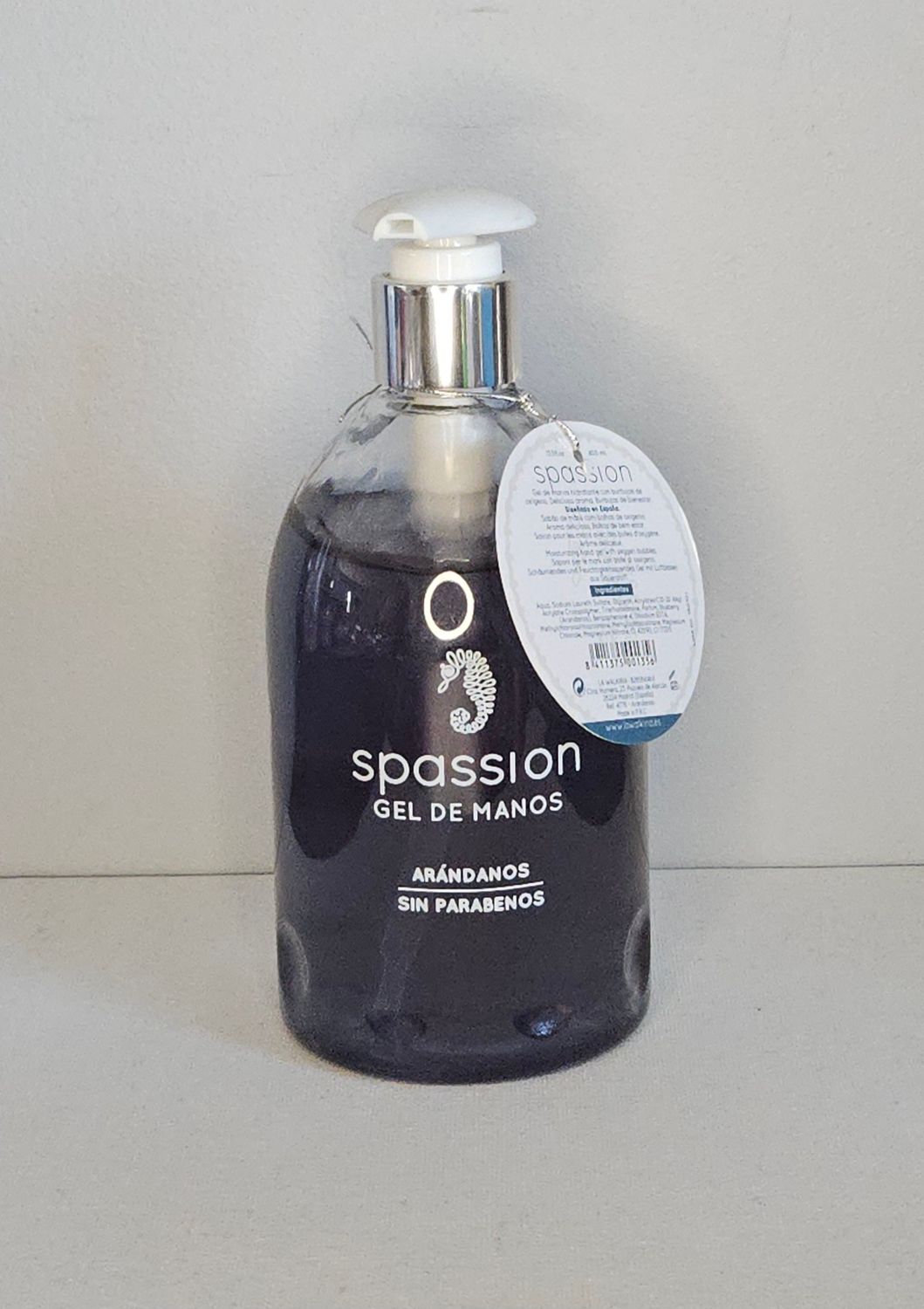 gel main spassion MYRTILLE 400ml