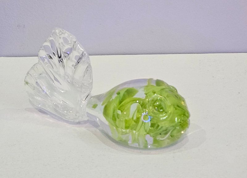 poisson en verre (soufflé artisanalement en France )