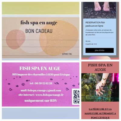 Bon cadeau fish pédicure