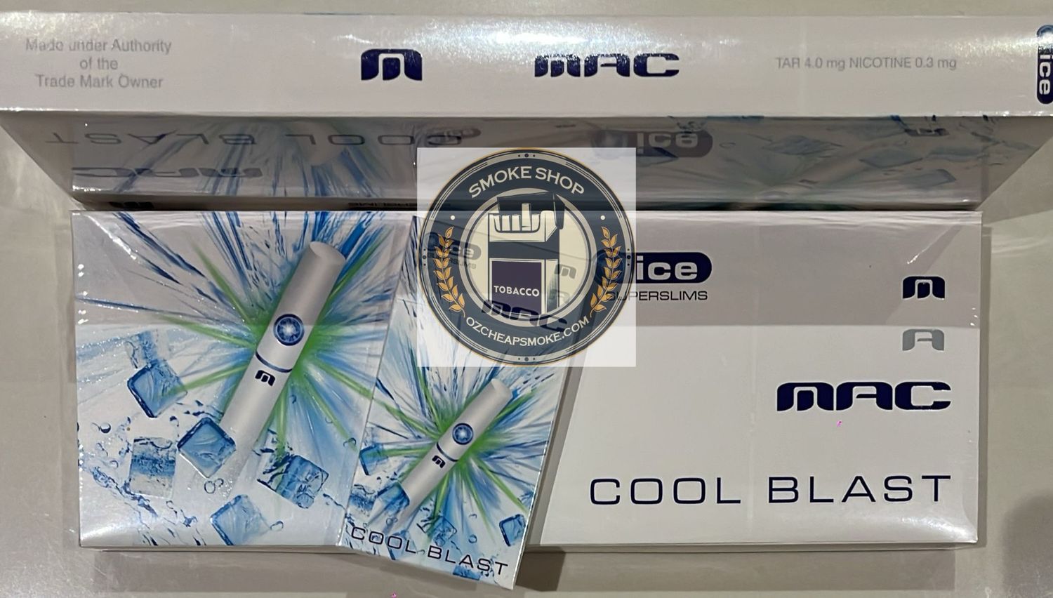 mac cigarettes Mac Ice Super Slim cigarettes