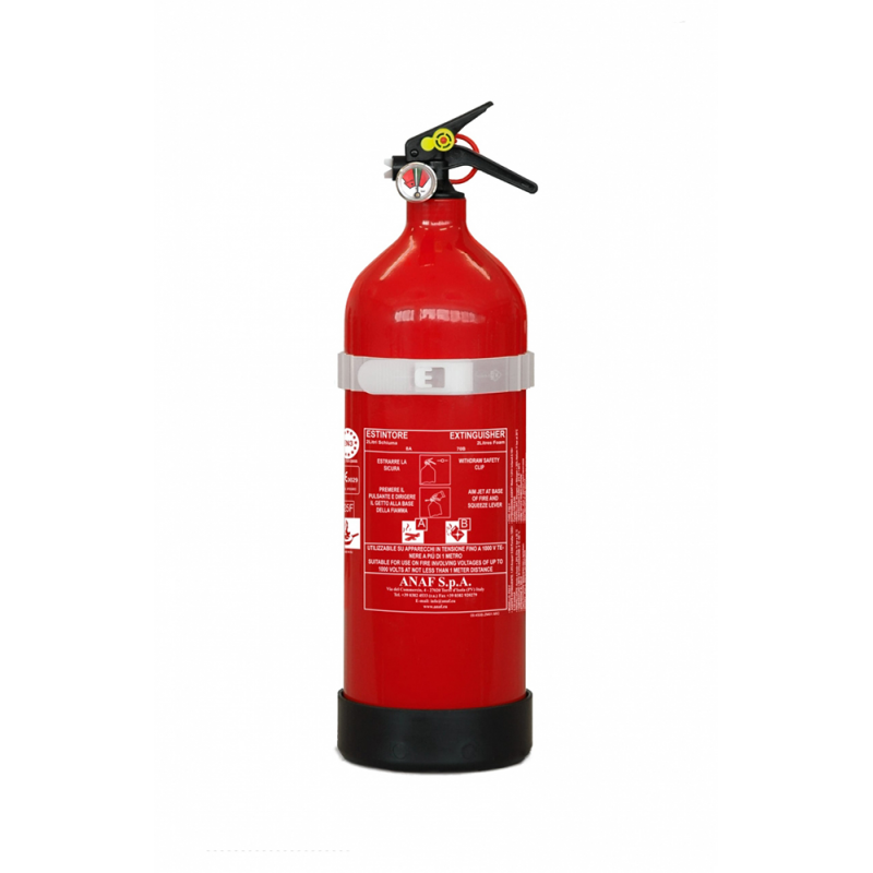 ESTINTORE A SCHIUMA KG.2 C/MAN.