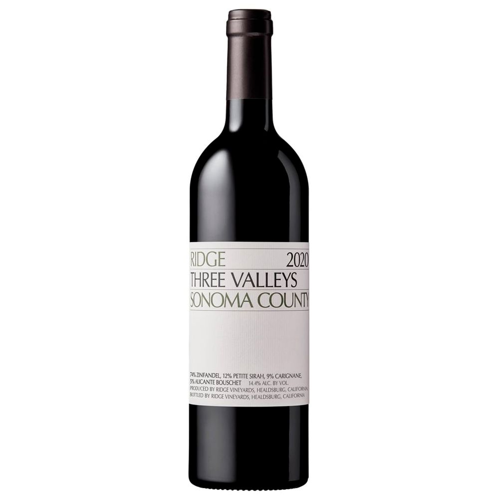Ridge &quot;Three Valleys&quot; Zinfandel 2022 750ML