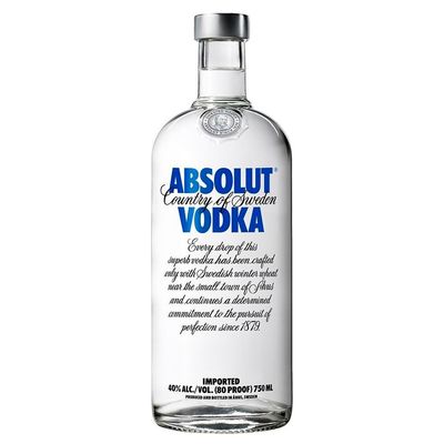 Absolut Vodka 750ML