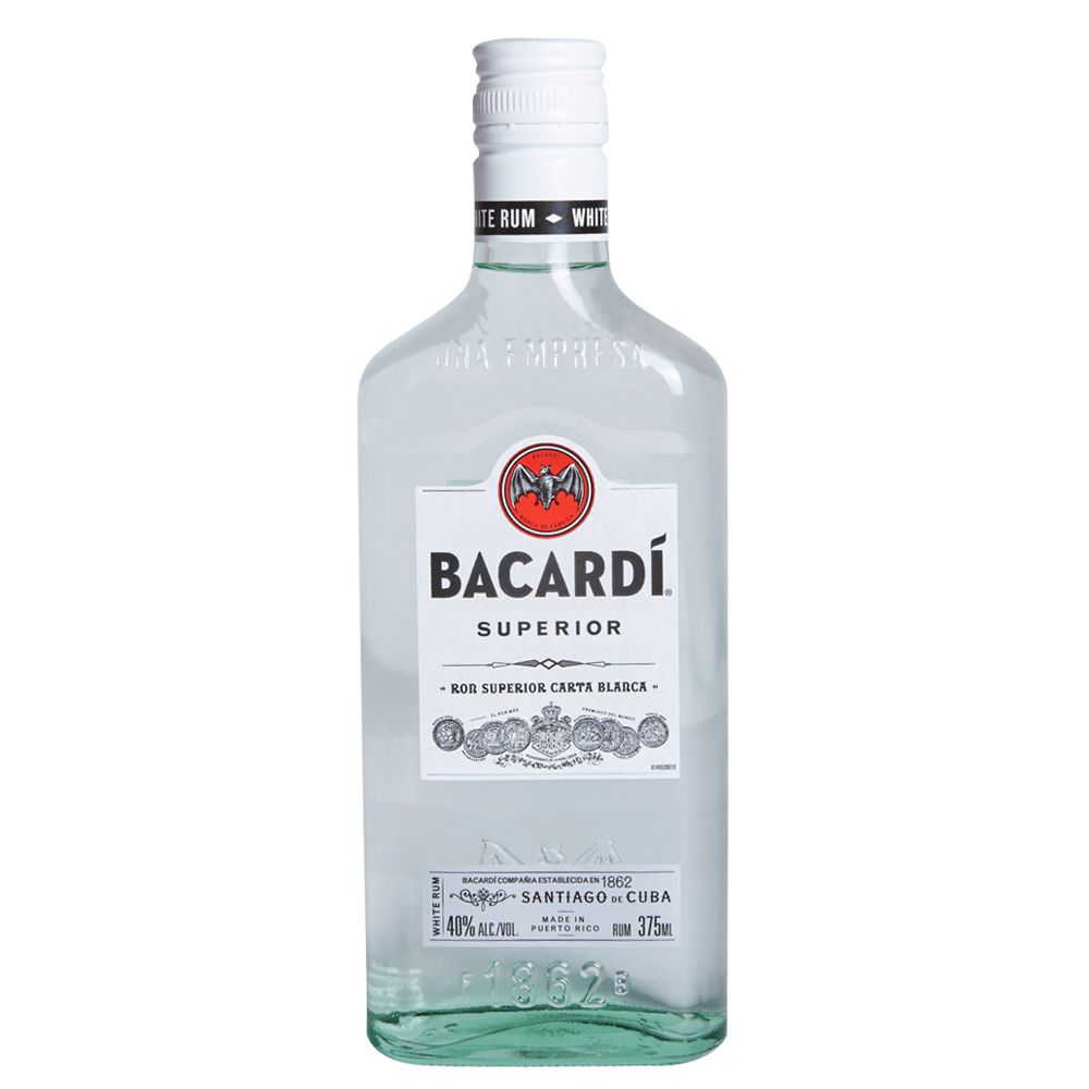 Bacardi Superior Rum 375ML