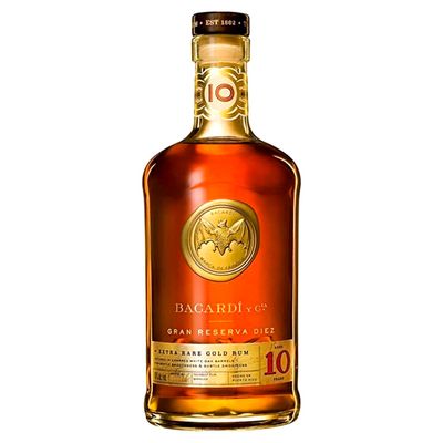 Bacardi Gran Reserva Diez 10 Rum 750ML