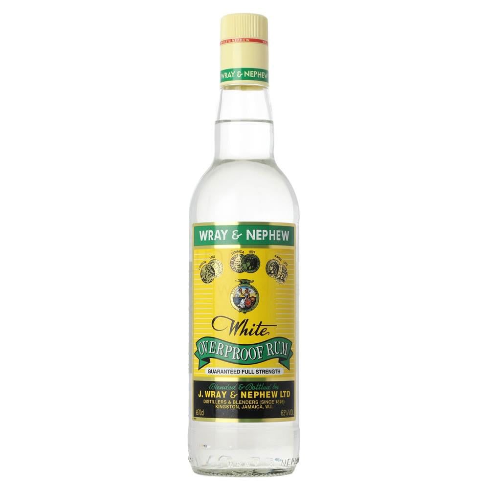 Wray &amp; Nephew Overproof White Rum 750ML