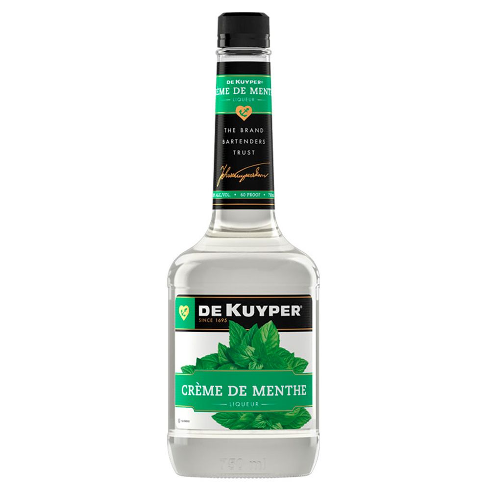 DeKuyper Creme de Menthe Clear 750ML