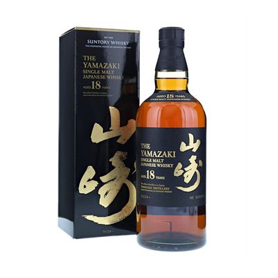 Yamazaki 18 Year Japanese Single Malt Whiskey 750ML