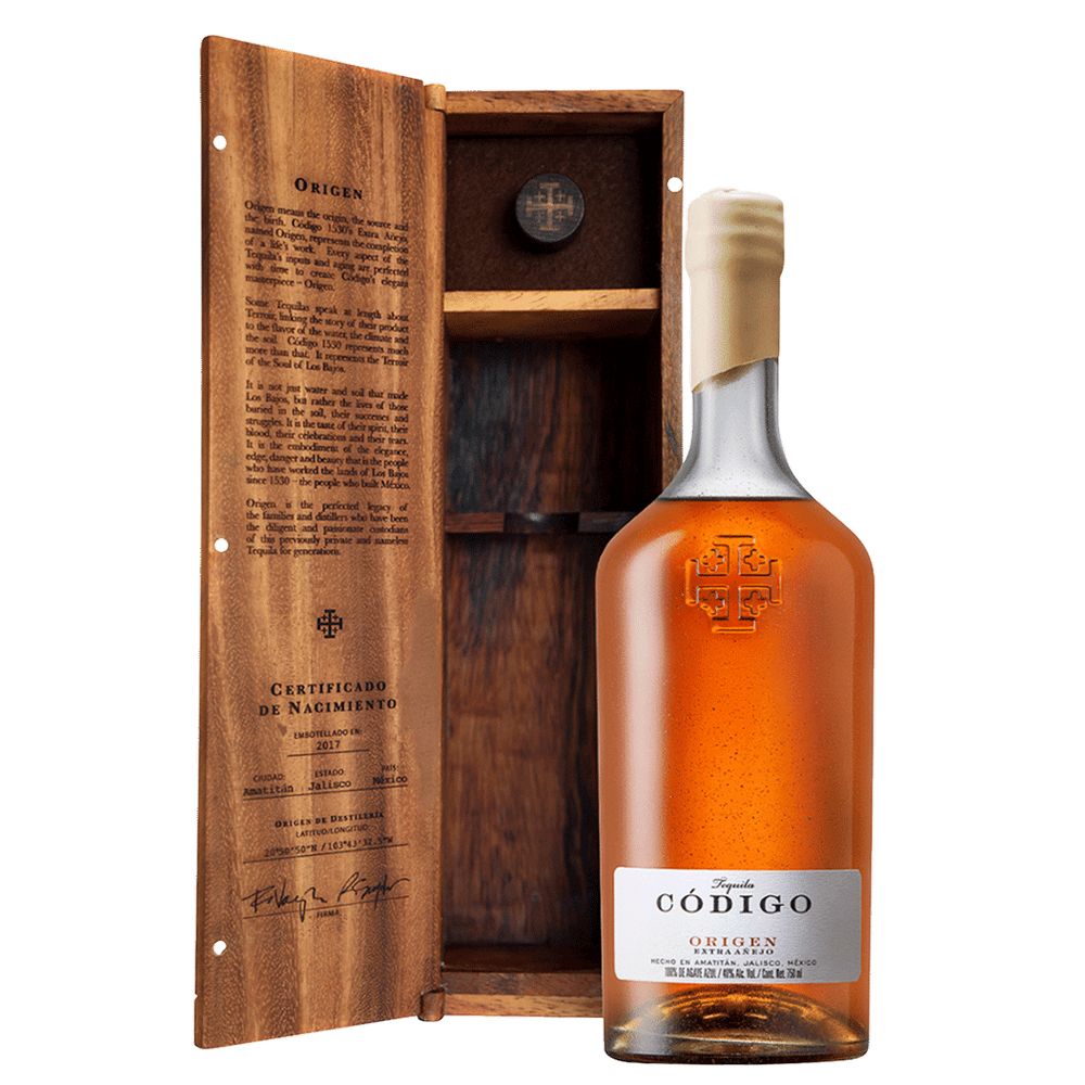 Codigo Extra Anejo “Origen” 750ML