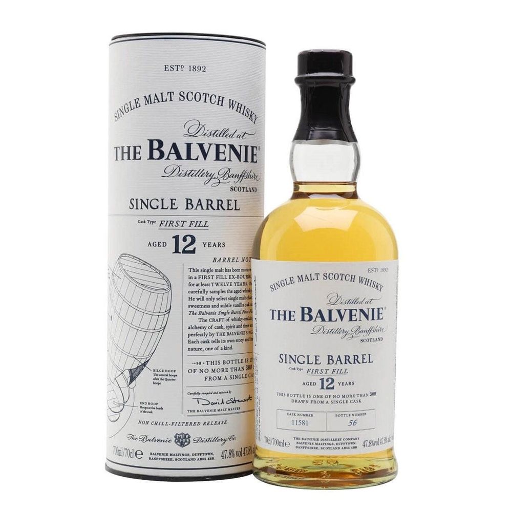 The Balvenie 12 Year Single Barrel 750ML