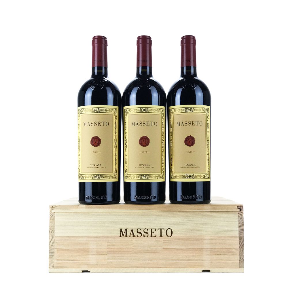 Masseto 2017 3 X 750ML Bottle / OWC