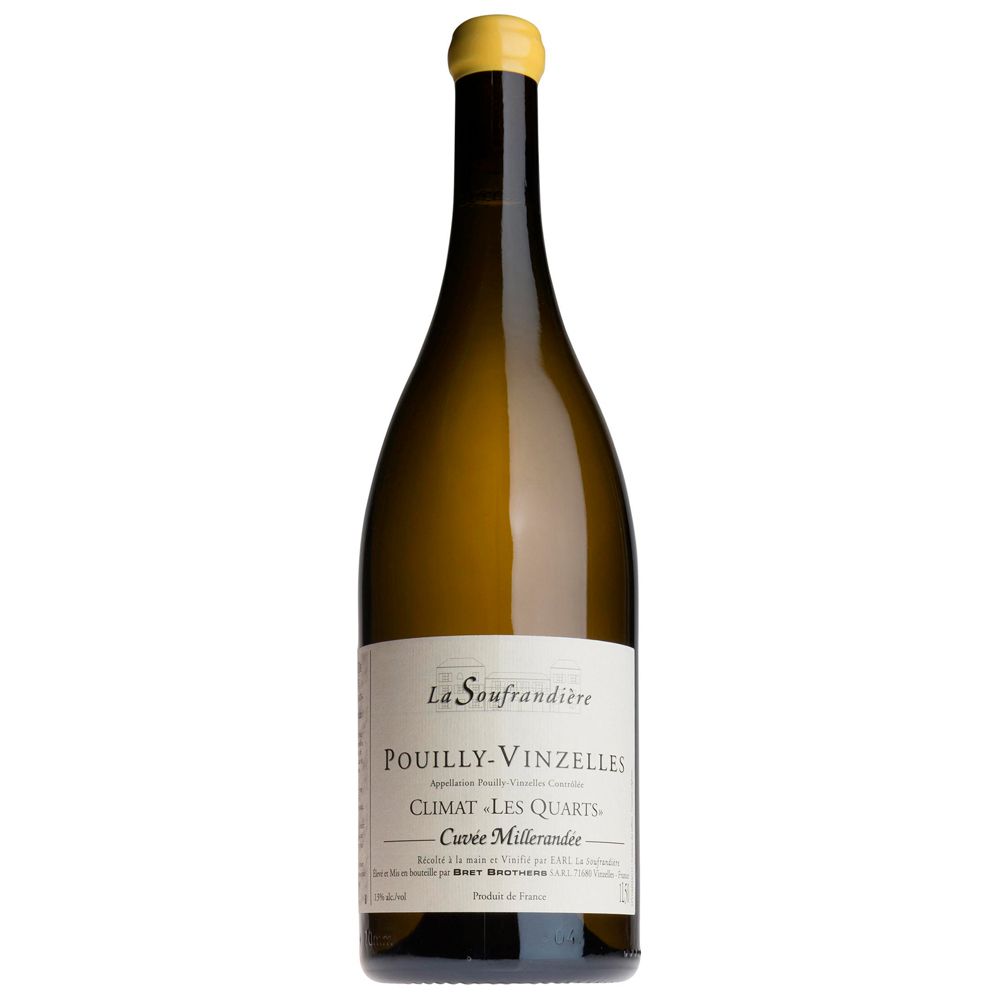 Bret Brothers La Soufrandiere Pouilly-Vinzelles &quot;Les Quarts:&quot; 2019/2020 750ML