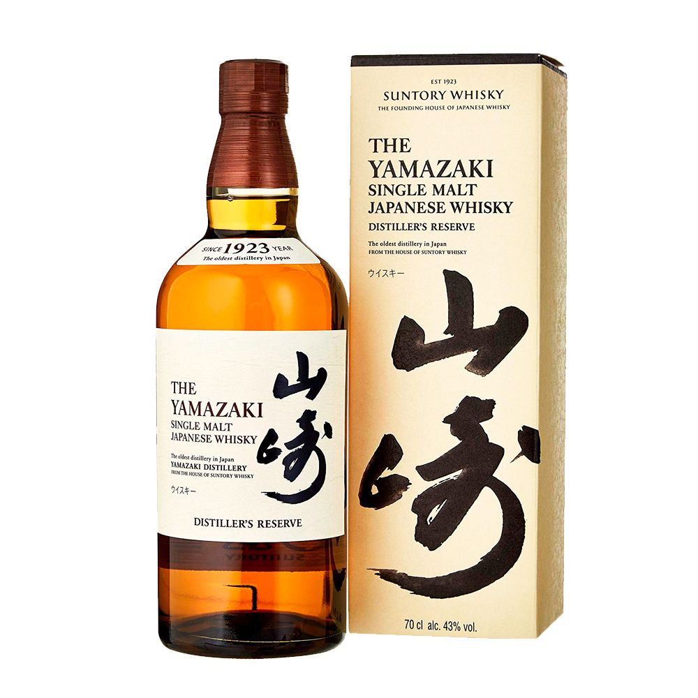 The Yamazaki Japanese Single Malt Whiskey &quot;Distiller&#39;s Reserve&quot; 750ML