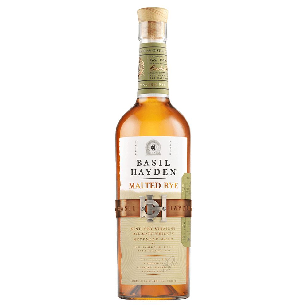 Basil Hayden&#39;s Malted Rye 750ML