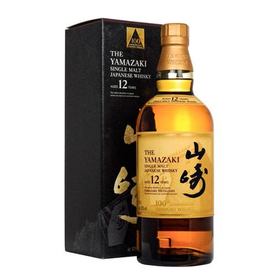 Yamazaki &quot;100th Anniversary&quot; 12 Year Japanese Single Malt Whiskey 750ML