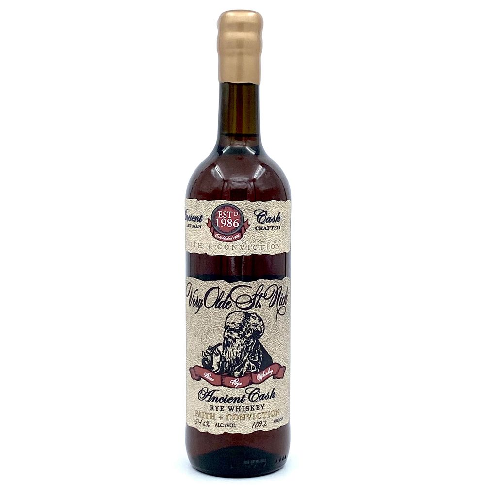 Very Olde St. Nick Ancient Cask Rye &quot;Faith &amp; Conviction&quot;  750ML